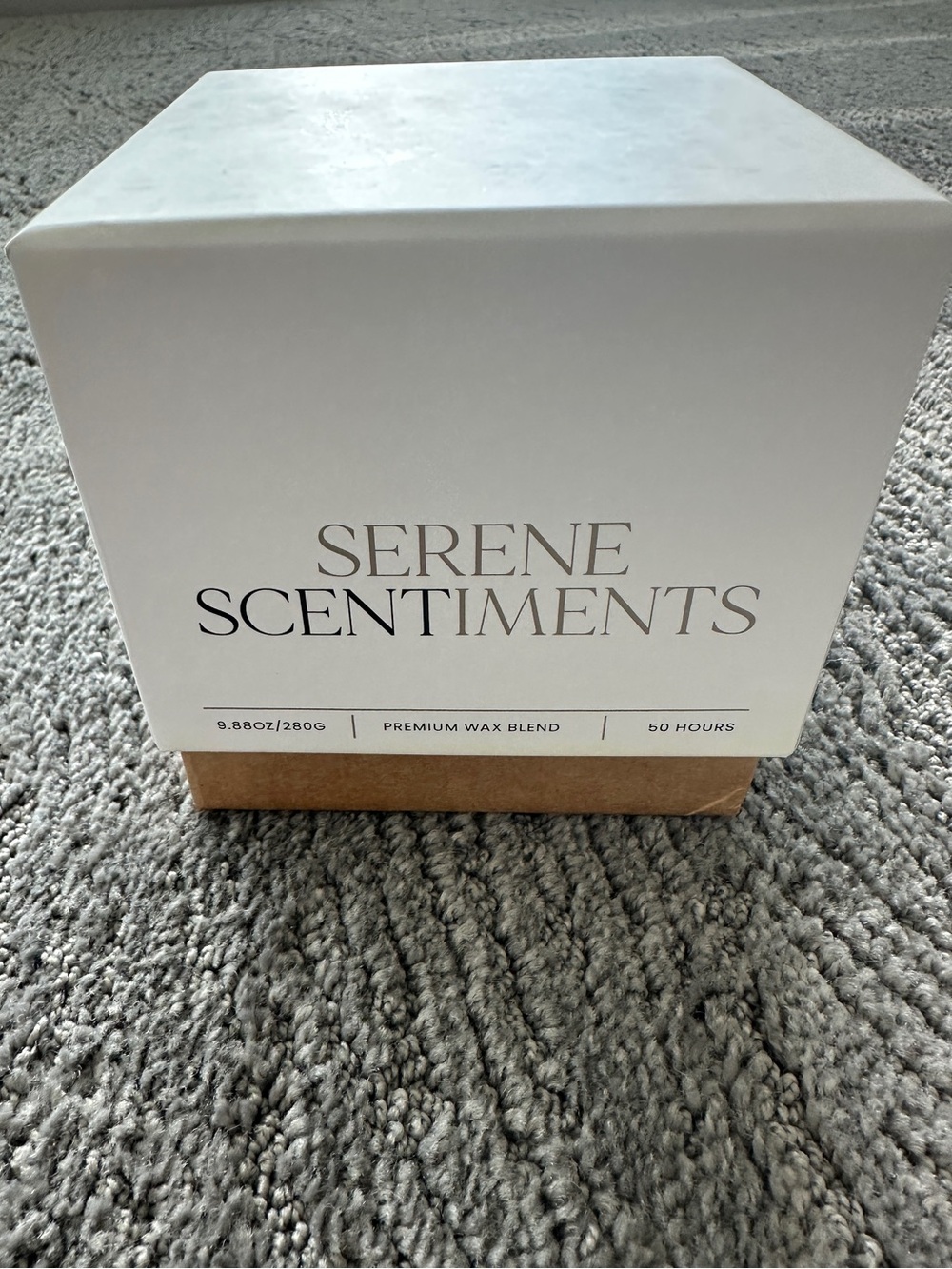 Serene Scentiments Citris and Sea Salt Candle - NWT